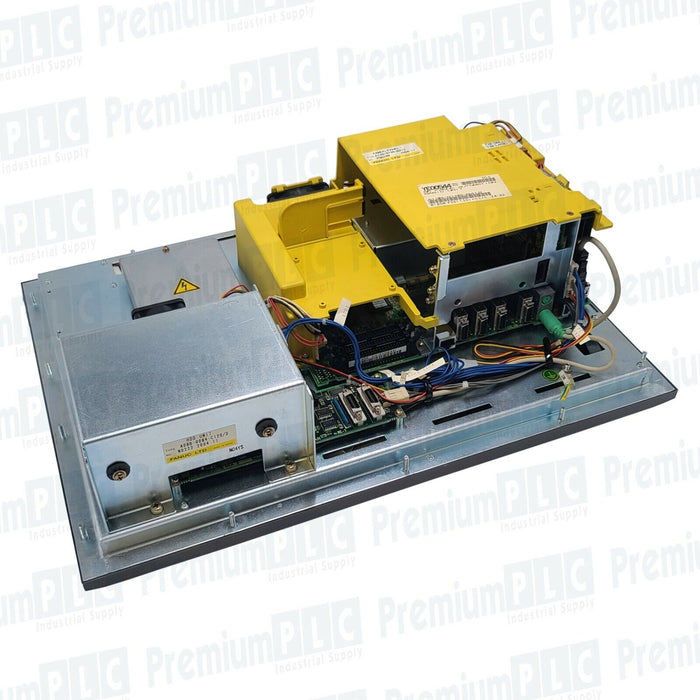 GE FANUC A13B-0196-B412 PANEL i SERIES 180i-MB 15" HMI W/ HDD A08B-0084-C120/D