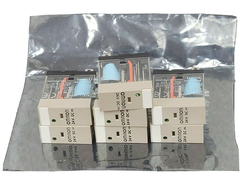 LOT OF 7 NEW OMRON G2R-1-SN-24VDC RELAYS G2R-1-SN