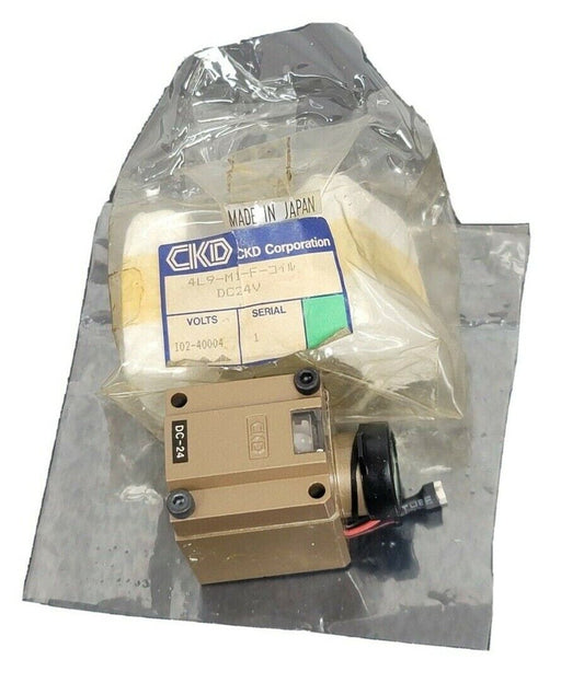 NEW CKD 4L9-M1-F SOLENOID COIL DC24V