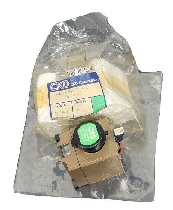 NEW CKD 4L9-M1-F SOLENOID COIL DC24V