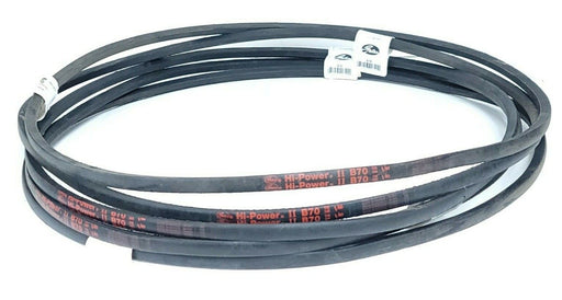 LOT OF 5 NEW GATES B70 V-BELTS 73INCH LENGTH .66IN WIDTH SINGLE RIB