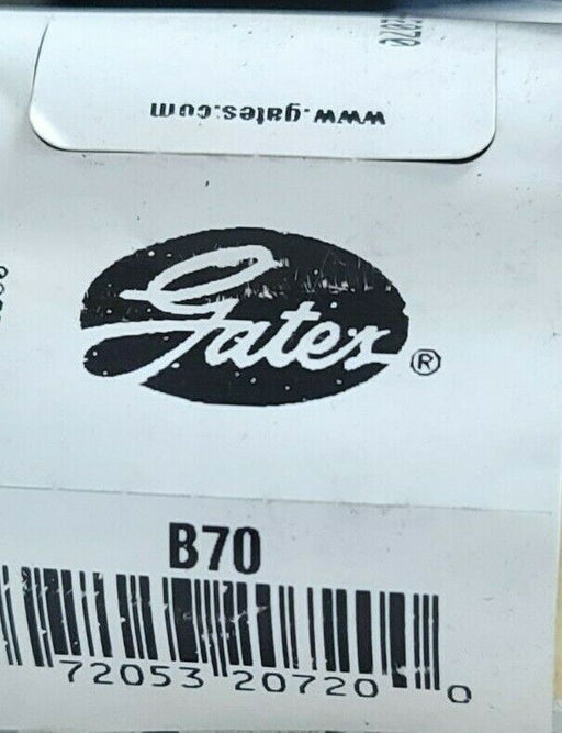 LOT OF 5 NEW GATES B70 V-BELTS 73INCH LENGTH .66IN WIDTH SINGLE RIB