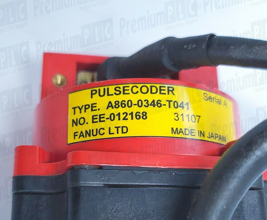 FANUC A06B-0373-B175 a2/3000 SERVO MOTOR W/ A860-0346-T041 PULSECODER SER. A