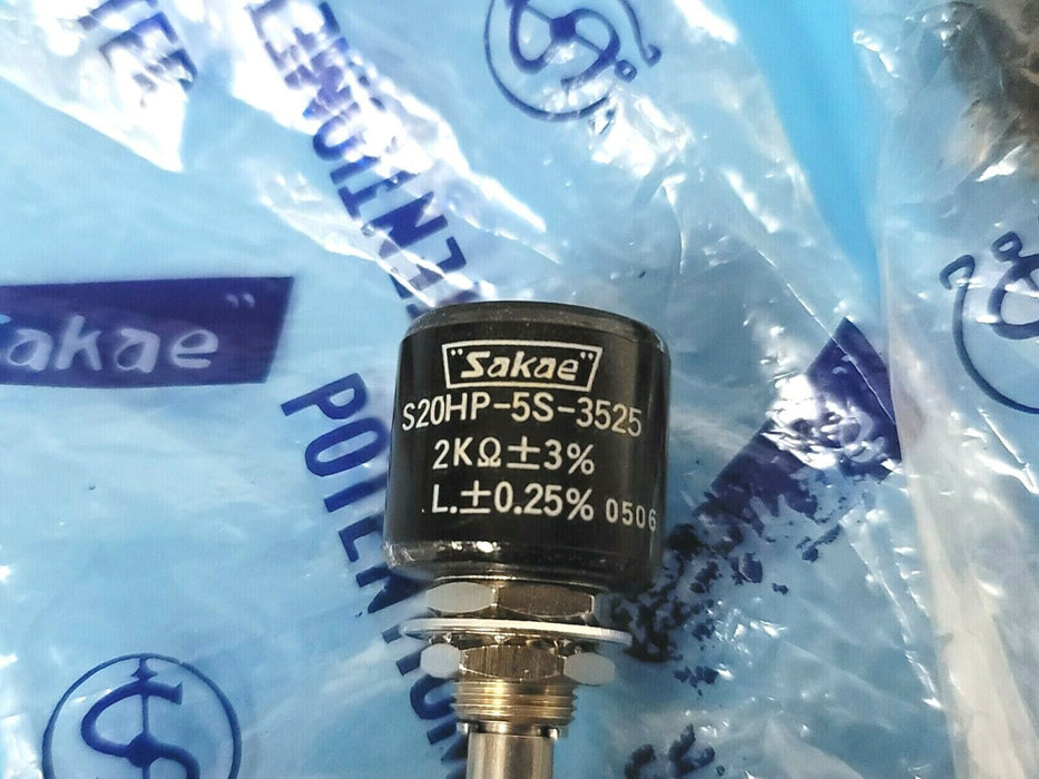 LOT OF 4 NEW SAKAE S20HP-5S-3525 POTENTIOMETERS S20HP5S3525