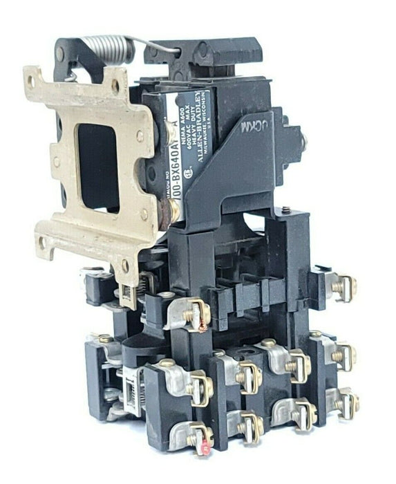 ALLEN BRADLEY 700-BX640A1 SER. A CONTROL RELAY W/ OA86P COIL
