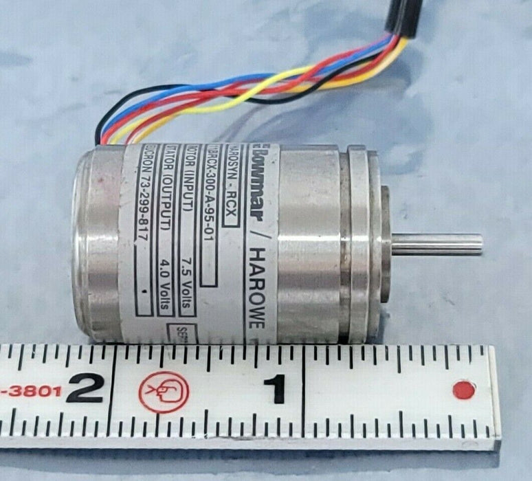 BOWMAR / HAROWE 11BRCX-300-A-95-01 RESOLVER MOTOR HAROSYN-RCX