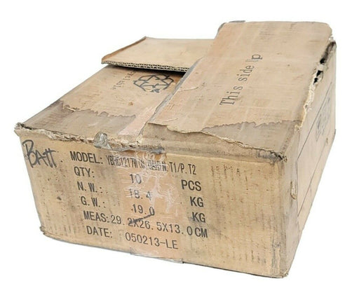 BOX OF 10 NEW YBHC1217W (12V6.0AH) MAINTENANCE-FREE SEALED LEAD-ACID BATTERIES