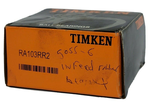 NIB TIMKEN RA103RR2 WIDE INNER RING BEARING