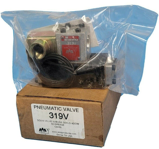 NIB AAA PRODUCTS 319V VALVE 2 POSITION 0.25'' PORT 50 TO 160 PSI 120VAC 11W COIL