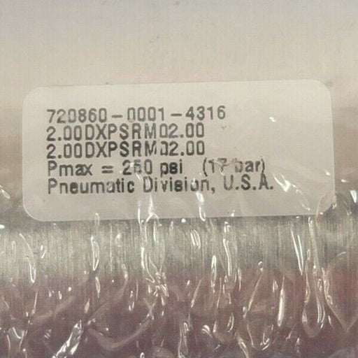 NEW PARKER 720860-0001-4316 CYLINDER 2.00DXPSRM02.00 PMAX 250PSI