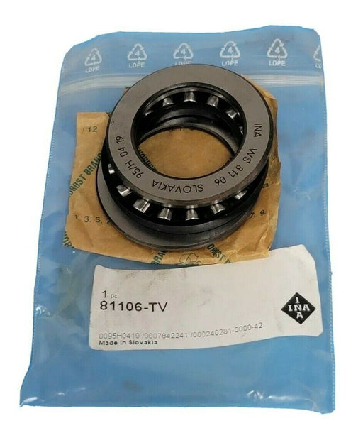 NIB INA 81106-TV AXIAL CYLINDRICAL CRB/ACCESS 81106TV