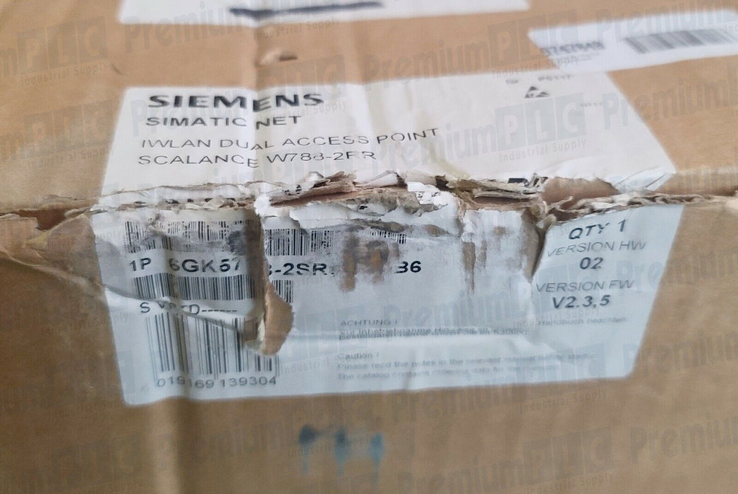 NEW SIEMENS 6GK5788-2SR00-2AB6 IWLAN DUAL ACCESS POINT SCALANCE W788-2RR