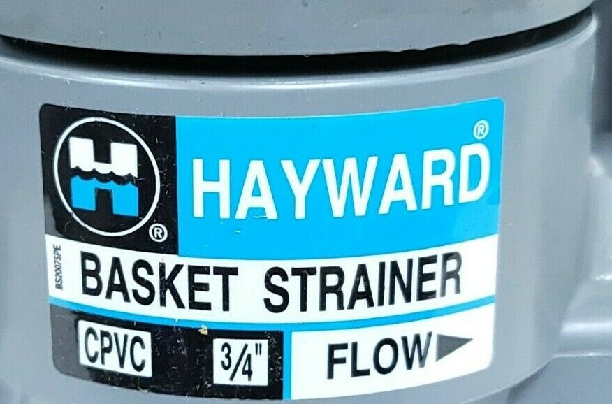 NEW HAYWARD DS20075-T 3/4'' PVC DUPLEX BASKET STRAINER DS20075T