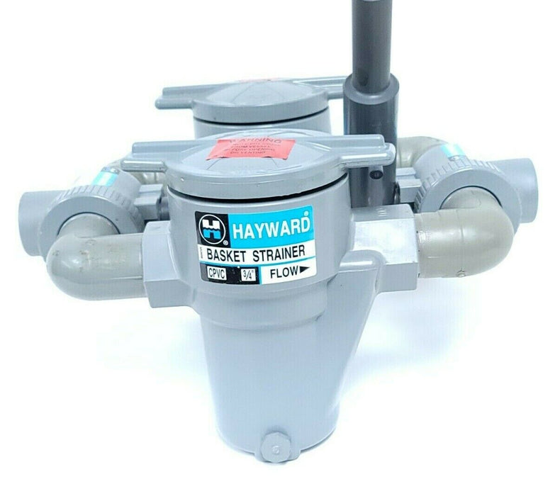 NEW HAYWARD DS20075-T 3/4'' PVC DUPLEX BASKET STRAINER DS20075T
