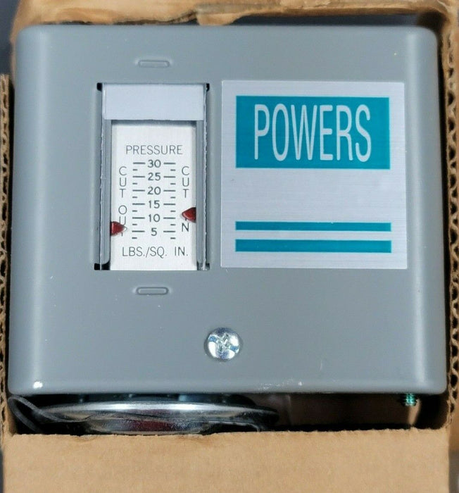 NIB SIEMENS 134-1450 PRESSURE ELECTRIC CONTROL 1341450 RANGE 3/30 PSIG 1/8'' NPT