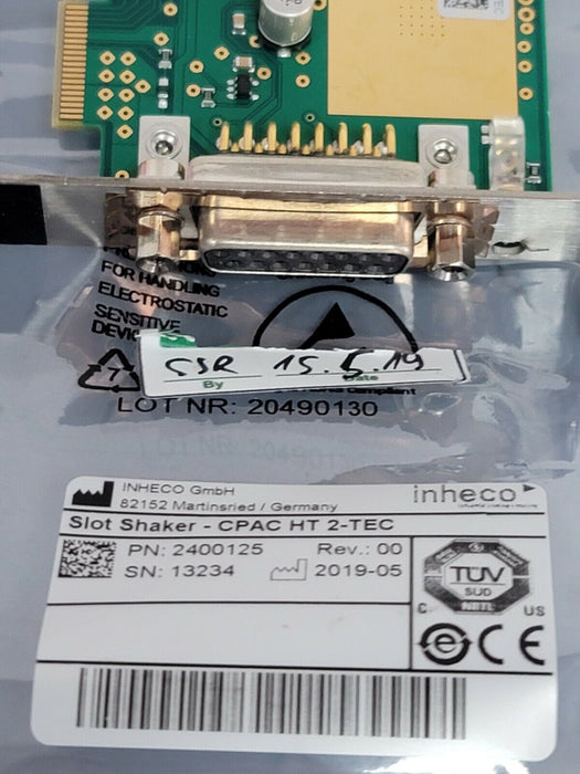 INHECO 7000163-A CPAC MICROPLATE HT 2-TEC 7000163A, 24VDC, 2400125