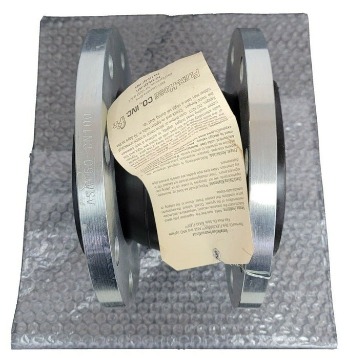 NEW FLEX HOSE CO. 4'' I.D.NNS EXPANSION JOINT NNS 1.D.NNS