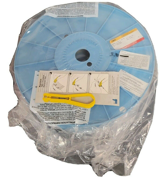 NEW ROLL OF 5000 RAYCHEM NTMS-1/8-1.75-9 SHRINKABLE MARKERS NTMS181759 WHITE