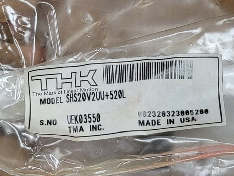 NEW THK SHS20V2UU+520L LINEAR MOTION GUIDE SHS20V2UU520L