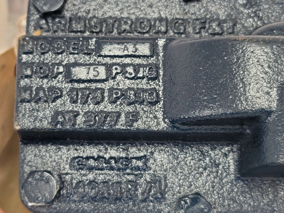 NIB ARMSTRONG D1175-5 STEAM TRAP A F+T 3/4 NPT 11/64