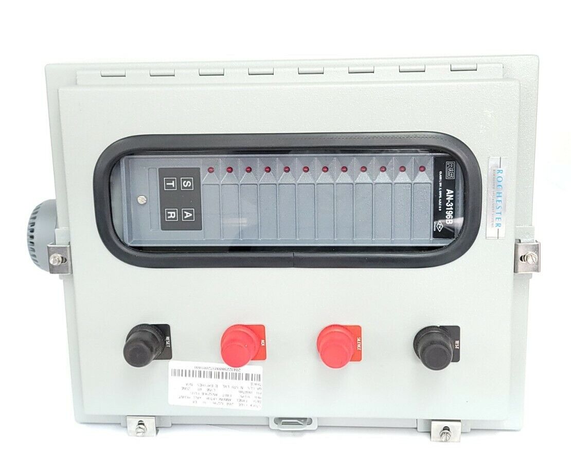 NEW RIS AMETEK AN-3196B-A-C-X-HTT-MR-4XWM-NR-CS REFLASH ANNUNCIATOR W/ SOUNDER