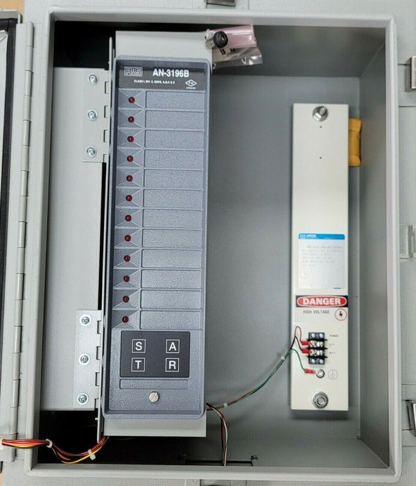 NEW RIS AMETEK AN-3196B-A-C-X-HTT-MR-4XWM-NR-CS REFLASH ANNUNCIATOR W/ SOUNDER