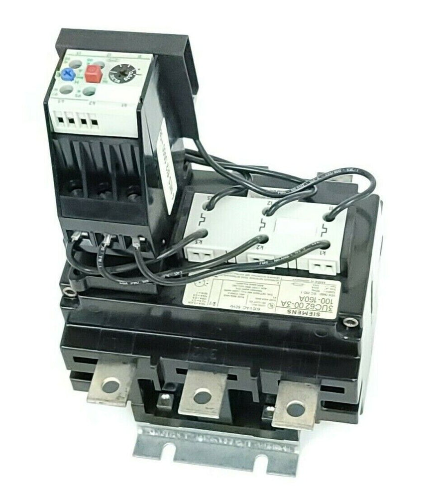 NEW SIEMENS 3UC6200-3A OVERLOAD RELAY 100-160AMP 600VAC 60HZ, 3UC62 00-3A