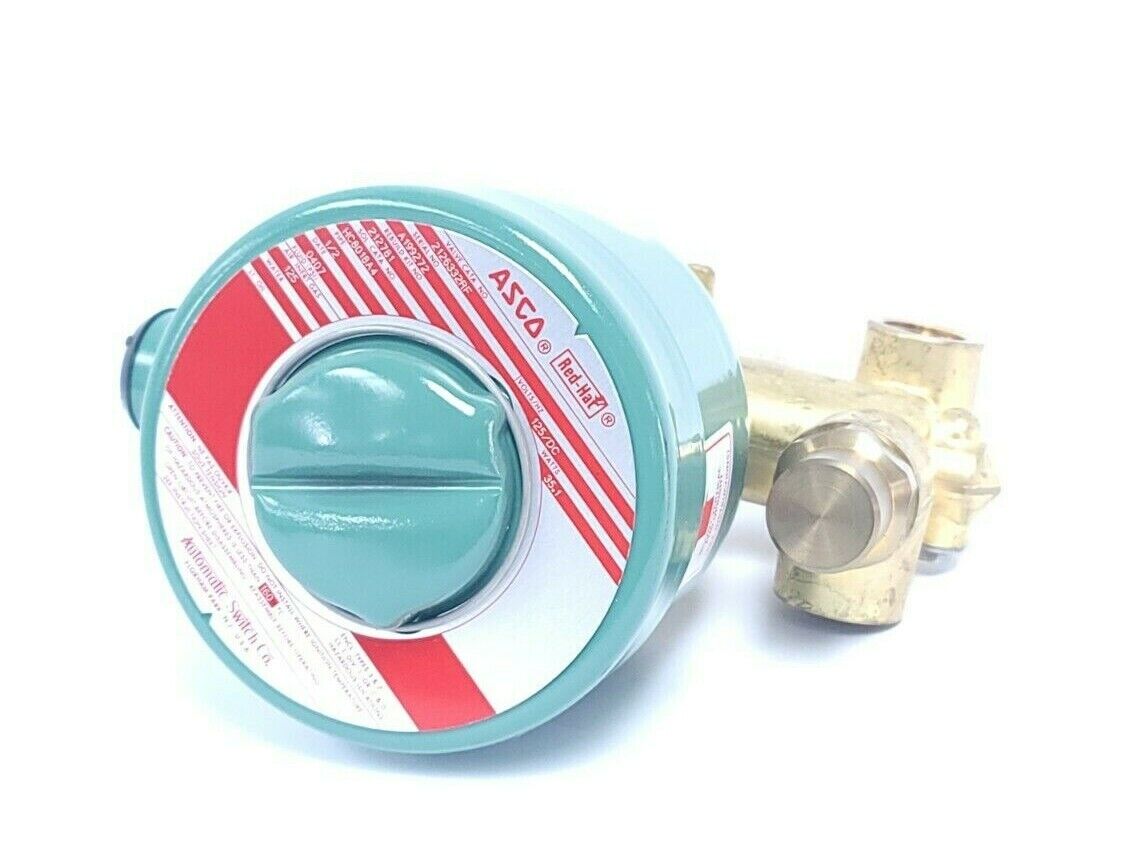 NEW ASCO 2126332RF SOLENOID VALVE 35.1 WATTS 1/2'' PIPE