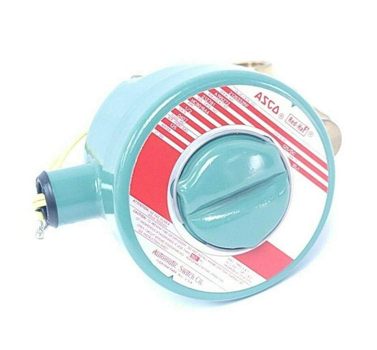 NEW ASCO 2126332RF SOLENOID VALVE 35.1 WATTS 1/2'' PIPE