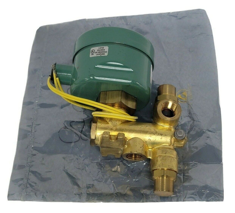 NEW ASCO 2126332RF SOLENOID VALVE 35.1 WATTS 1/2'' PIPE