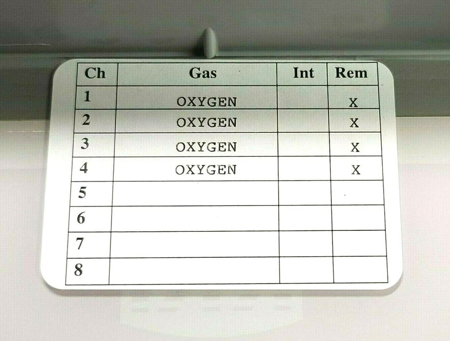 NEW RKI INSTRUMENTS BEACON 800 8-CHANNEL OXYGEN GAS MONITOR CONTROLLER