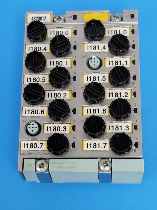 SIEMENS 6ES7-148-4FA00-0AB0 200PRO FAILSAFE ELEC MOD. W/ 6ES7-194-4DD00-0AA0