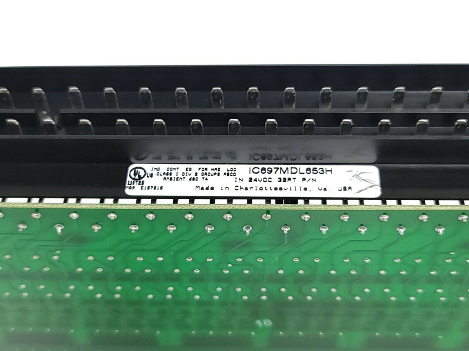 GE FANUC IC697MDL653H DISCRETE INPUT MODULE 32 POINTS 24 VDC