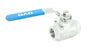 NEW HAITIMA OVC 1-1/4'' CF8M 2000WOG STAINLESS STEEL BALL VALVE