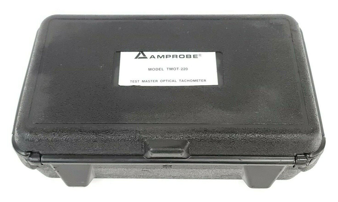 AMPROBE TMOT-220 TEST MASTER OPTICAL TACHOMETER OT-220 TMOT220