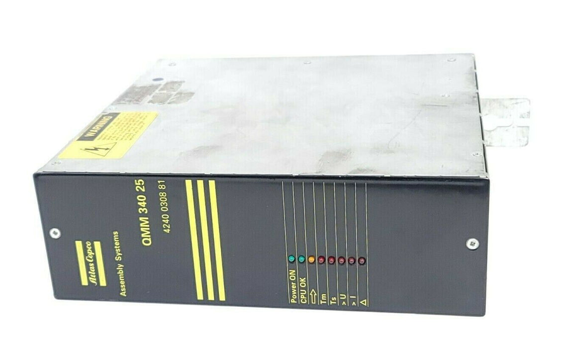 ATLAS COPCO QMM34025 SERVO CONTROLLER 4240030881-0006 P5