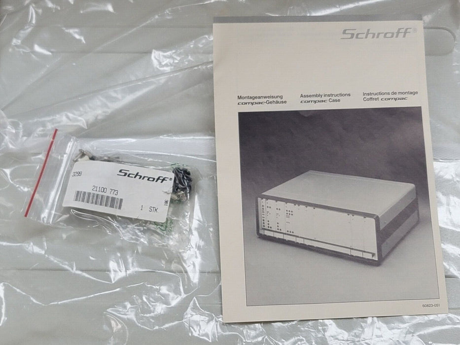 NIB PENTAIR SCHROFF 10823-453 CABINET SECTION 364MM X 280.5MM X 313M
