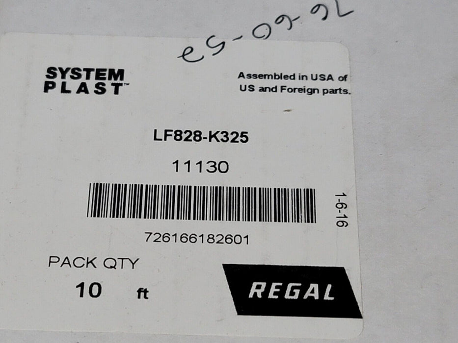 NIB REGAL BELOIT LF828-K325 /  LF828K325 CHAIN PLASTIC 10FT