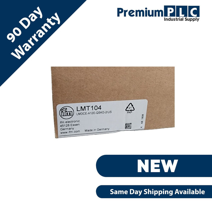 NEW IFM EFECTOR LMT104 POINT LEVEL SENSOR LMDCE-A12E-QSKG-2/US