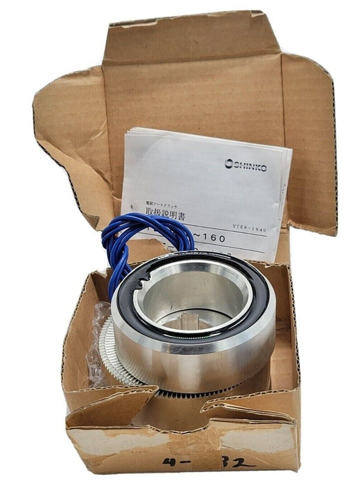 NIB SHINKO ELECTRIC TYPE: TO-15 BRAKE CLUTCH DC-24V 34W