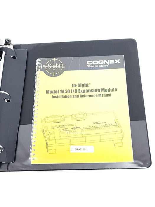 COGNEX 206-6229-240, 206-6364-252 IN-SIGHT SOFTWARE W/ MANUAL AND CASE