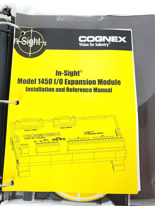 COGNEX 206-6229-240, 206-6364-252 IN-SIGHT SOFTWARE W/ MANUAL AND CASE