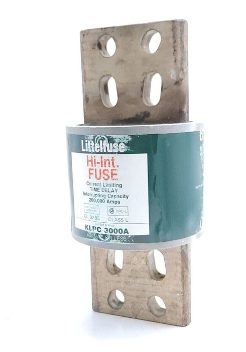NIB LITTELFUSE KLPC3000 HI-INT. FUSE 600V