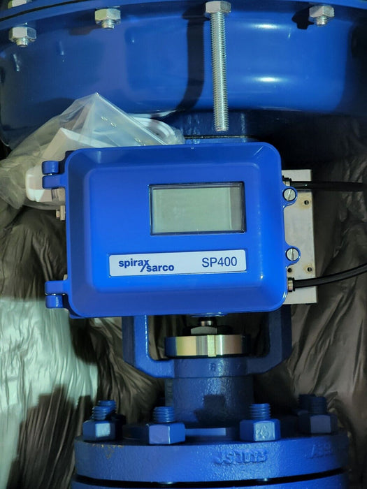 NEW SPIRAX SARCO 4" KEA73PTSUSS.2 ACTUATOR PN9336E W/ SP400 SMART POSITIONER