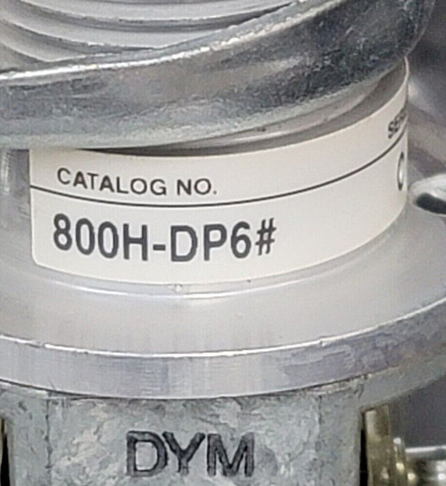 NIB ALLEN BRADLEY 800H-DP6B PUSH BUTTON SER. C MUSHROOM HEAD RED