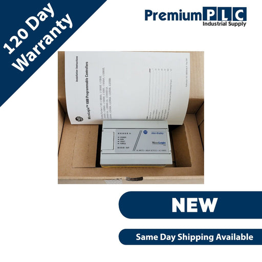 NEW ALLEN BRADLEY 1761-L10BWA /F MICROLOGIX 1000 CONTROLLER REV. B FRN: 1.1