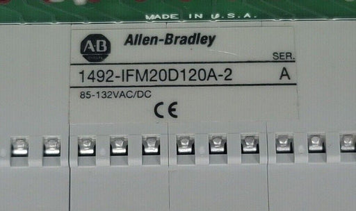 NEW ALLEN BRADLEY 1492-IFM20D120A-2 INTERFACE MODULE 20-POINT DIGITAL 120V AC