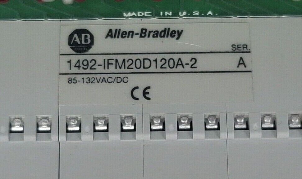 NEW ALLEN BRADLEY 1492-IFM20D120A-2 INTERFACE MODULE 20-POINT DIGITAL 120V AC