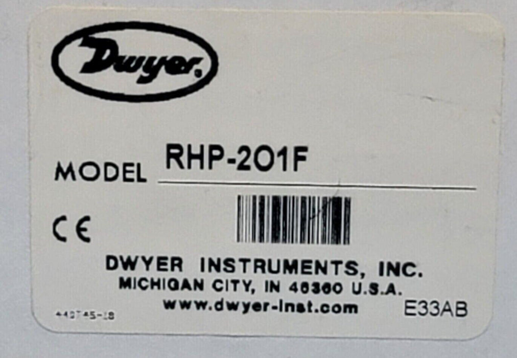 NIB DWYER RHP-2O1F TEMERATURE SENSOR TRANSMITTER RHP2O1F