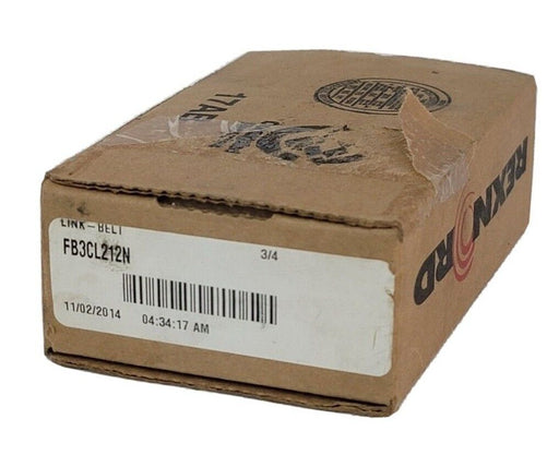 NIB REXNORD FB3CL212N FLANGE BLOCK BALL BEARING 3/4IN MOUNTED BALL BEARING